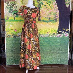 Vintage 70s Maxi Dress